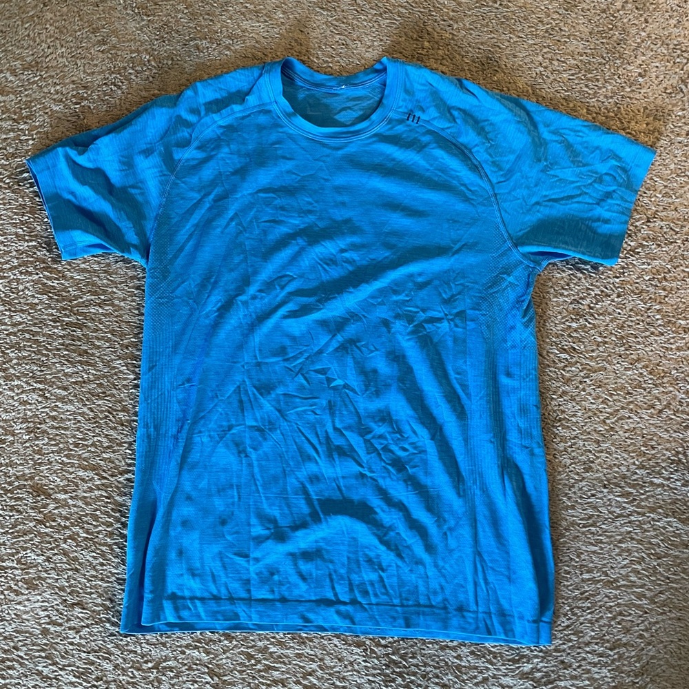 Blue Large LuluLemon Shirt